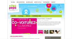 Desktop Screenshot of mobilite-peps.eu